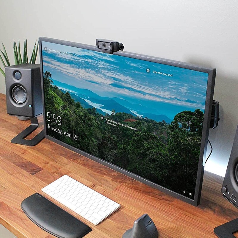 1 Chiếc Giá Đỡ Loa Để Bàn Giá Đỡ Âm Thanh Bằng Kim Loại Giá Đỡ Để Bàn Thông Dụng Cho Hầu Hết Các Loa Máy Tính Thiết Bị Âm Thanh