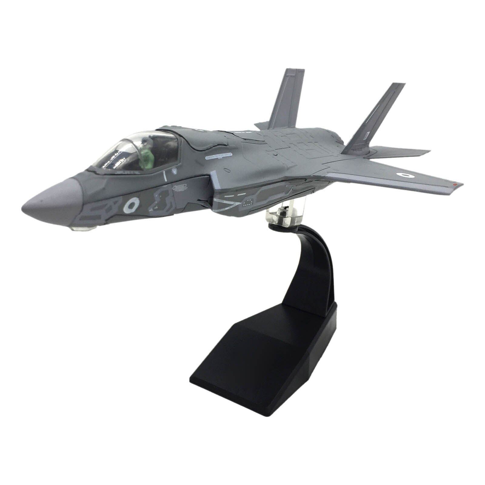 1/72 j-20/f-35b/su-35/j-11/j-16b diecast aircraft airplane model fighter raptor plane with stand miniature toys kids s toys