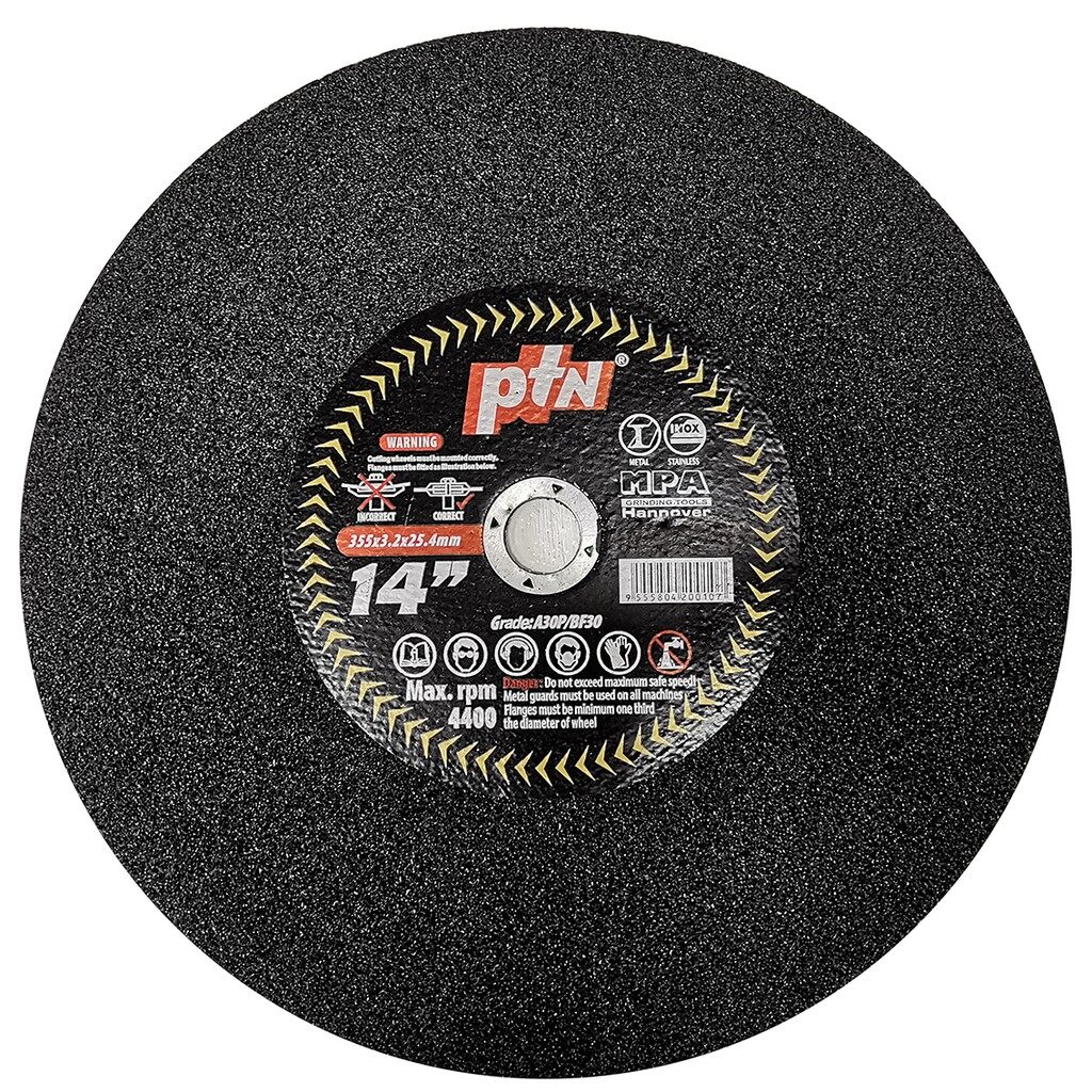 [READY STOCKS] 14" (350MM) PTN METAL CUTTER WHEEL Lazada