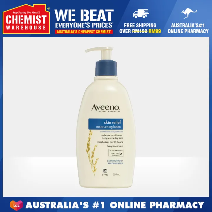 aveeno lotion chemist warehouse