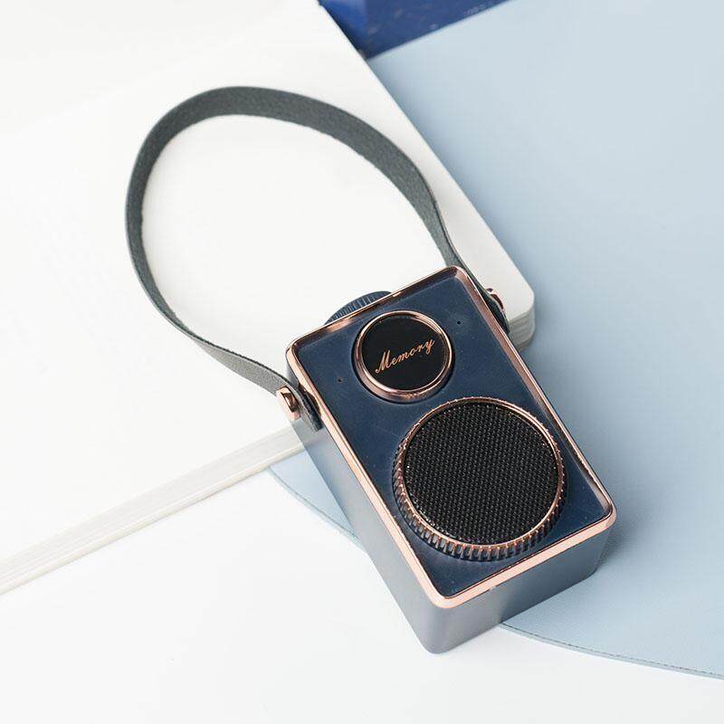 New Mini Portable Creative Audio Retro Wireless Audio Subwoofer Small Speaker