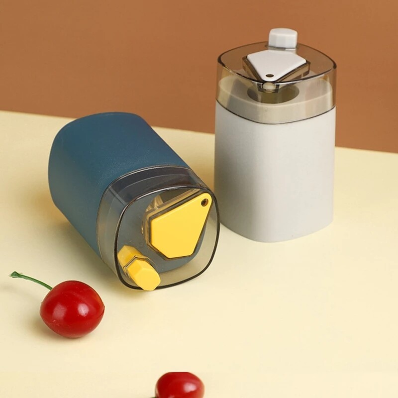 Multi-color creative automatic toothpick box portable toothpick storage box