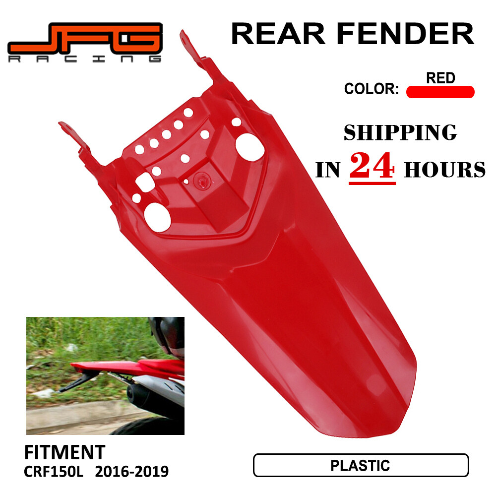 JFG RACING Motorcycle Rear Fender Mud Guard For Honda CRF150L