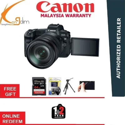 CANON EOS R + RF 24-105MM F/4 L IS (Canon Malaysia 3 Years Warranty)