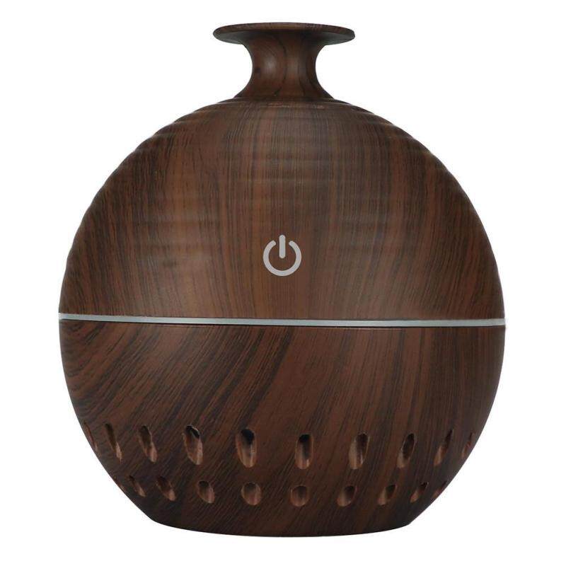 「winnereco」130mL Wood Grain USB Aroma Essential Oil Diffuser Ultrasonic Humidifier Singapore