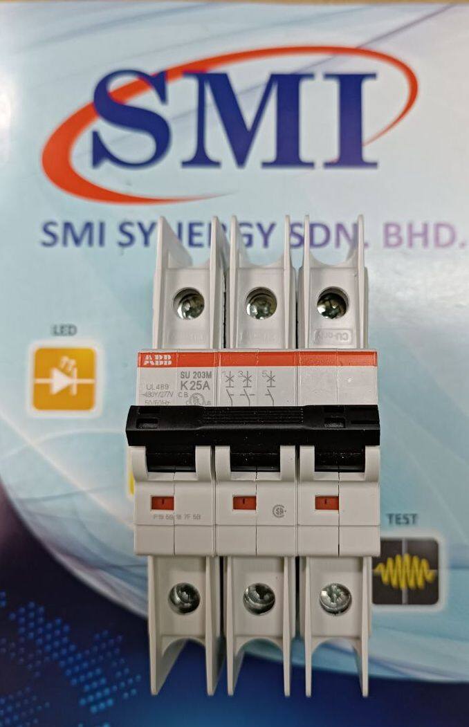SU203MK25 Miniature Circuit Breaker 3P K 25 A Lazada
