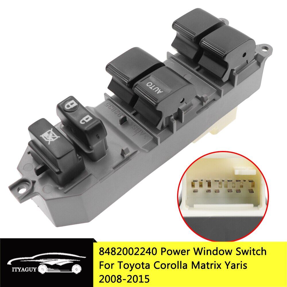 Electronic Power Master Power Window Switch Button Regulator 84820