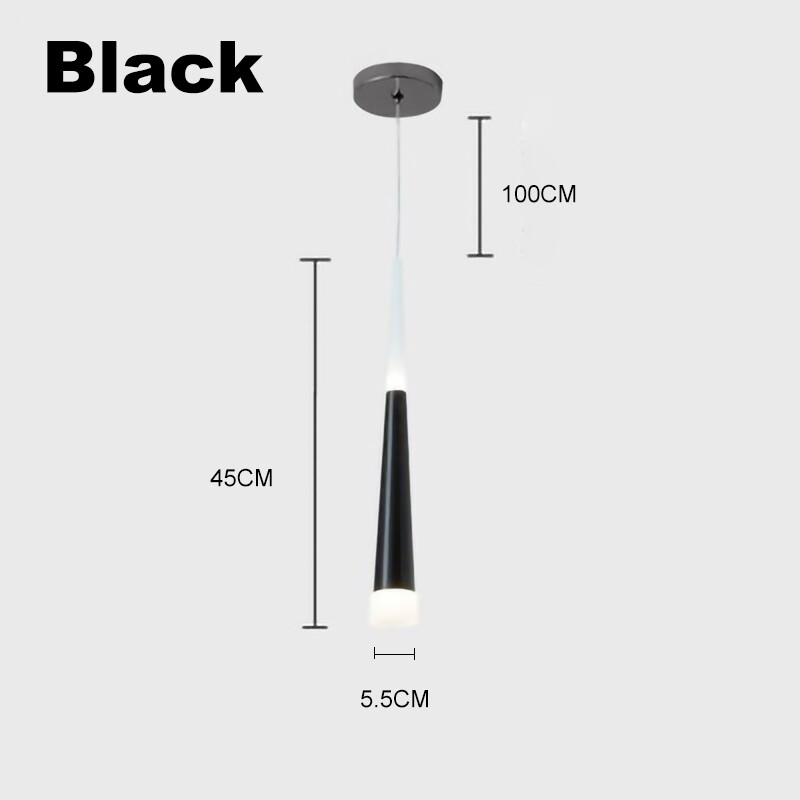 Modern LED pendant light Meteor shower cone chandelier lamp indoor home Bar Restaurant Stairs bedroom livingroom hanging light