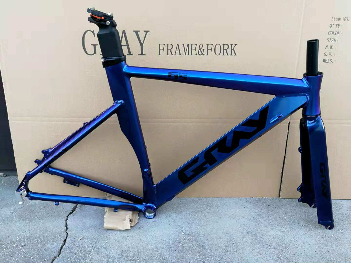 GRAY F15 wind breaking aluminum alloy road muscle frame inner wiring disc brake plate Lazada PH