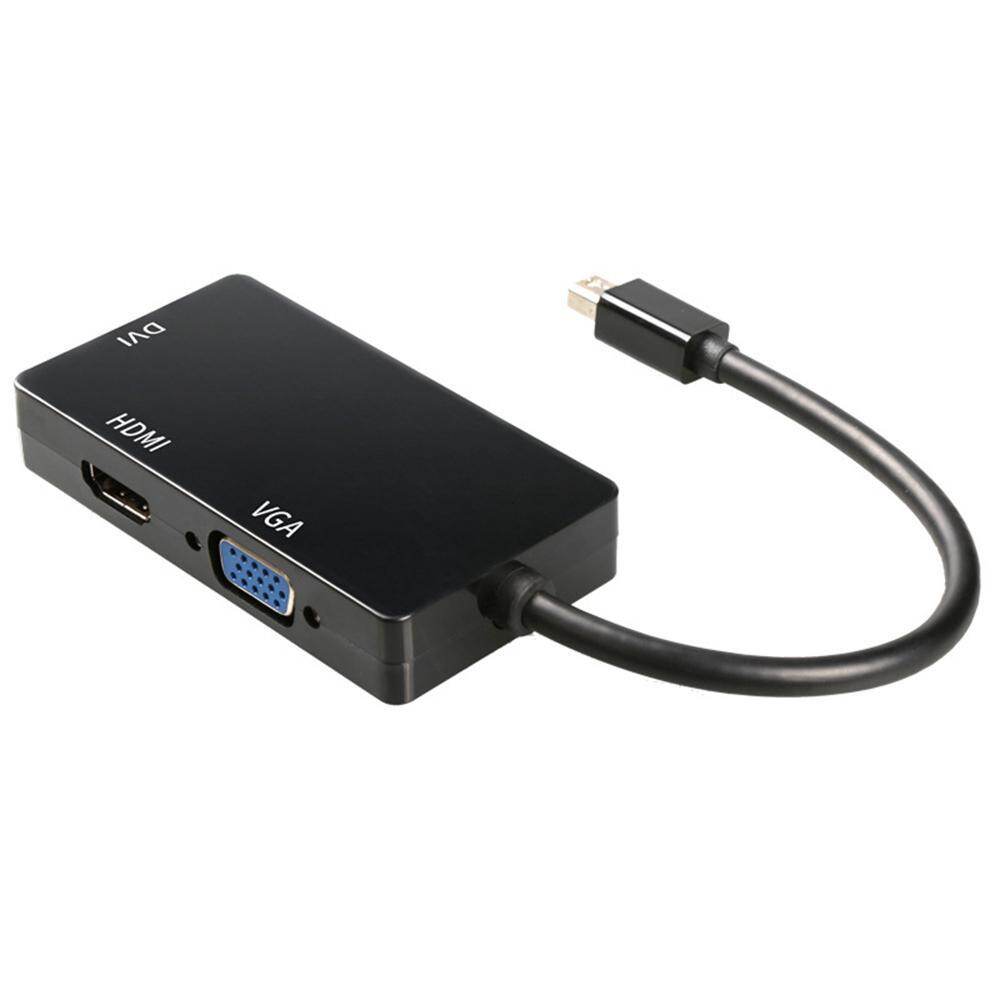 Bumblebaa 3 In 1 Mini Hdmi Vga Dvi Adapter Converter Cable For Macbook Air Imac Mac Mini Surface Pro 1 6 Surface Book Pc To Tv Projector Display Lazada Singapore
