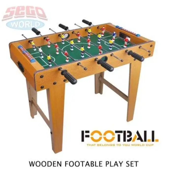 New Arrival Wooden Foosball Soccer Table Football Game Arcade Room Desk Play Flied Sports Indoor Competition With Friend Family Kids Segoworld Lazada