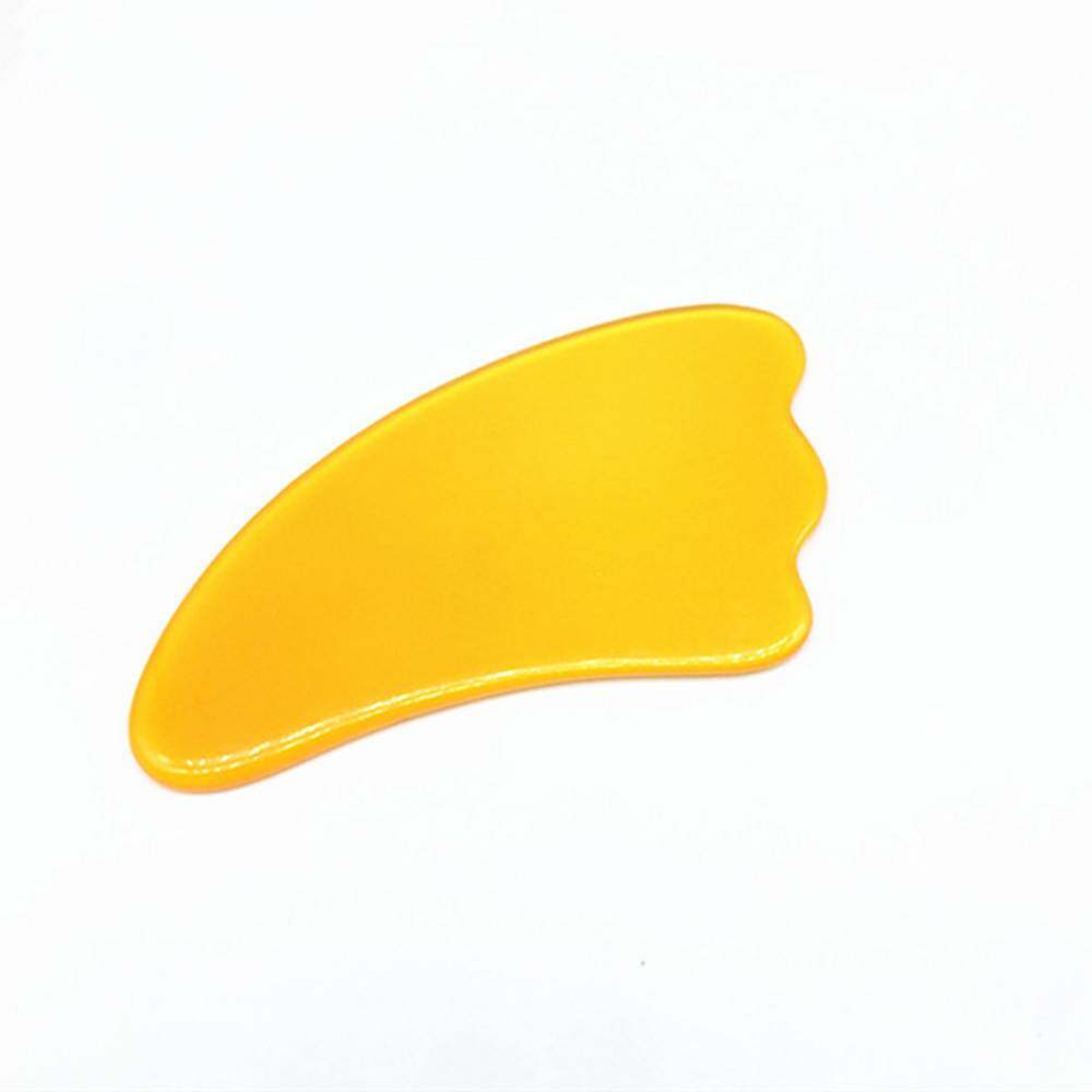 Dorisna Durable Resin Guasha Scraping Massage Scraper Face Massager Acupoint Face Eye Care SPA Tool