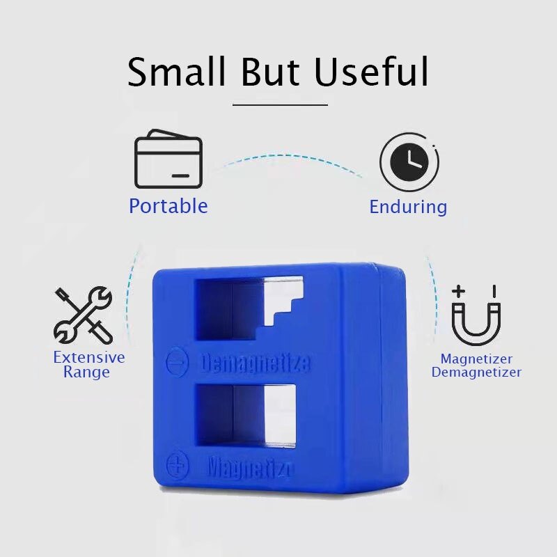 1pcs High Quality Magnetizer Demagnetizer Tool Screwdriver Magnetic Pick Up Tool Screwdriver Hand Tool Fast Magnetizing Machine