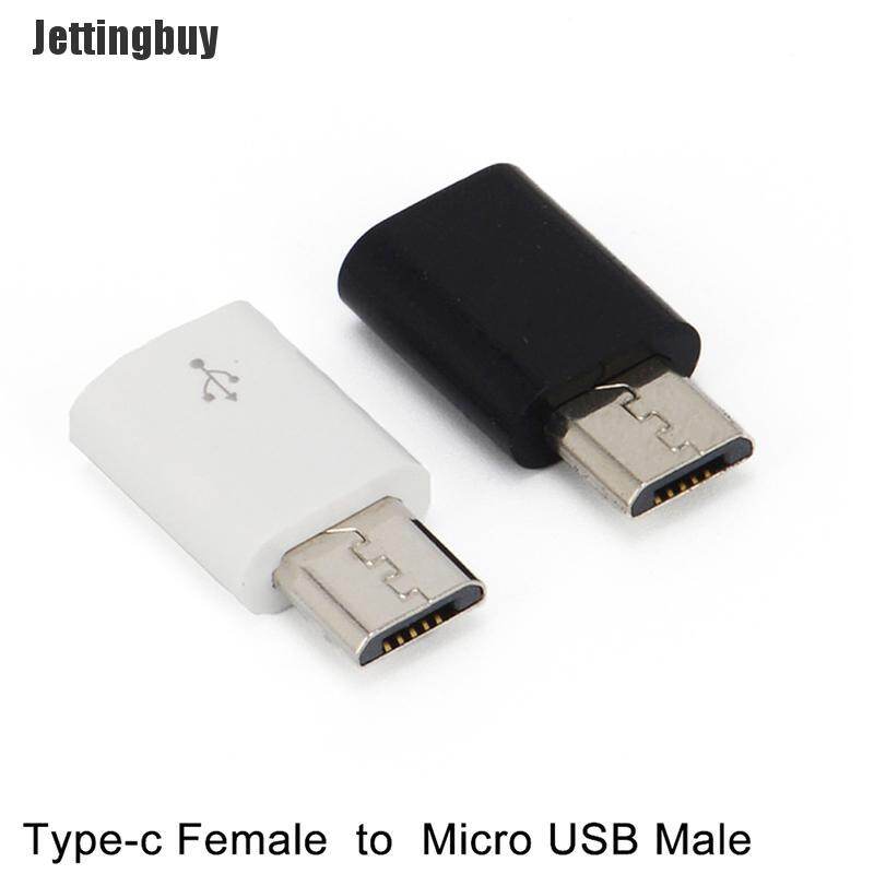 [Jettingbuy] USB-C Đầu Nối Chuyển Đổi Đầu Đực Loại C Sang Micro USB