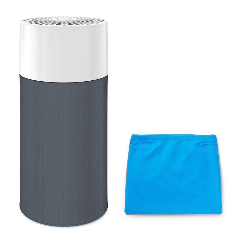 [Online limited model] blue air air purifier Blue Pure 411G 13-mat pre-filter two (Bull - + dark gray) set Particle + Carbon 360 degrees suction pollen 201436-G Singapore