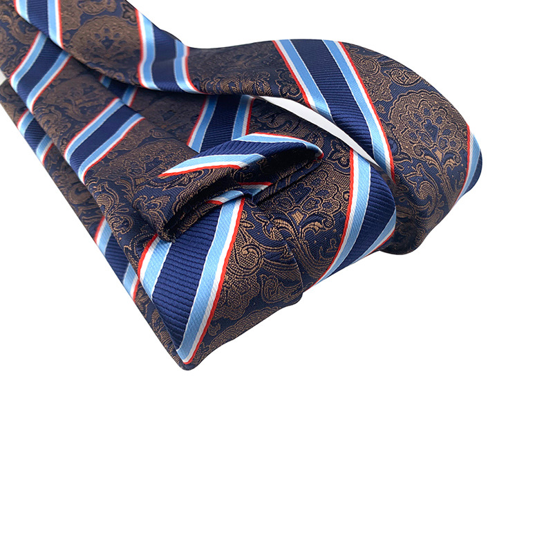 2021 New British Gentleman Striped Men's Tie