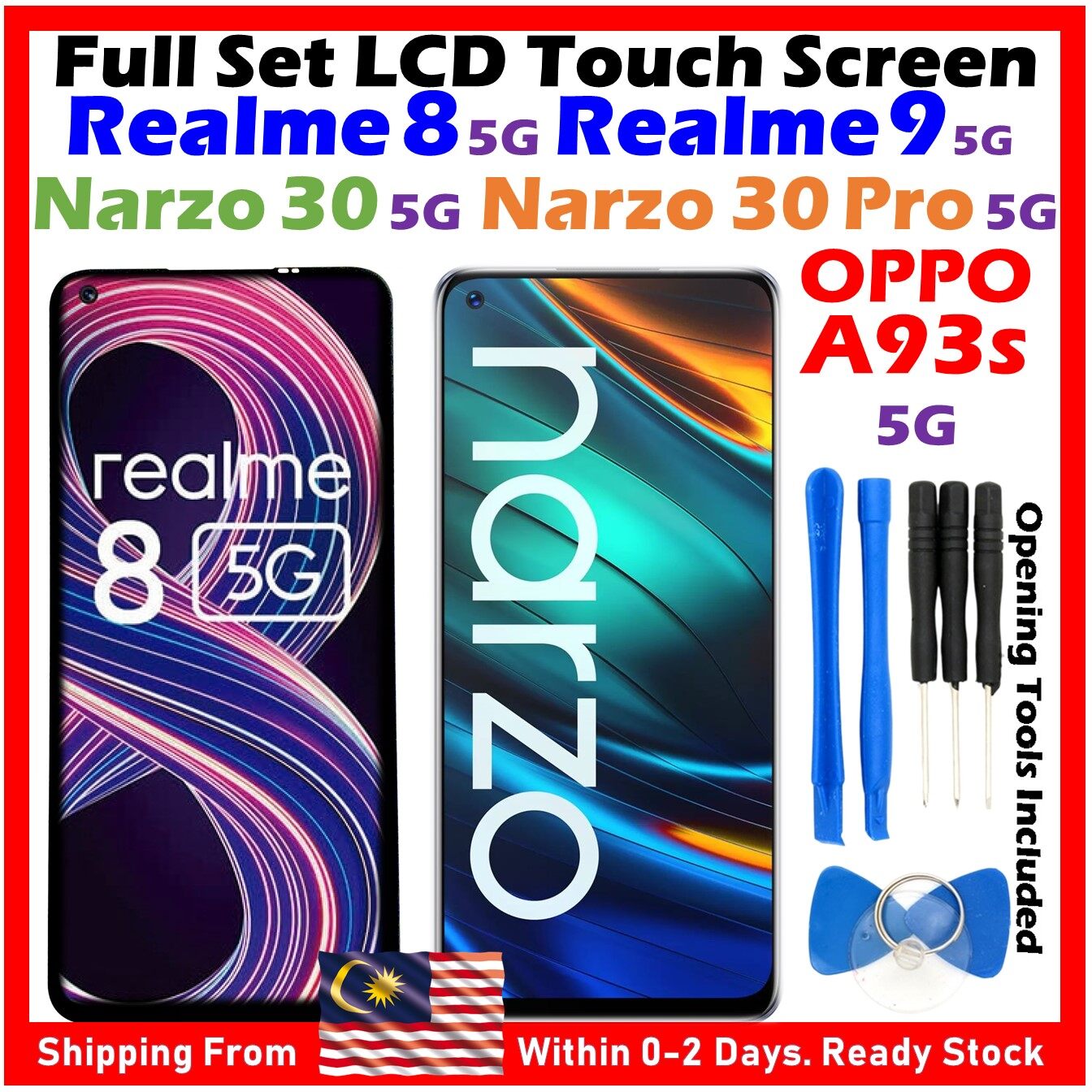 realme narzo 30 pro 5g screen