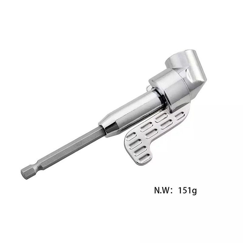 [Hàng Có Sẵn] KIPRUN Đầu Vít Mở Rộng Góc 105 Độ Bộ Chuyển Đổi Ổ Cắm Đầu Vít Có Thể Điều Chỉnh Đầu Vòi Cho Tuốc Nơ Vít Đầu Vít Góc Phải 1/4 Inch Đầu Lục Giác