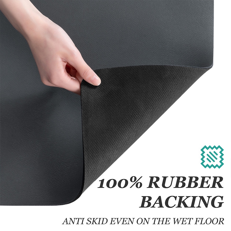{hot} Drain Pad Rubber Dish Drying Mat Super Absorbent Drainer Mats Tableware Bottle Rugs Kitchen Dinnerware Placemat