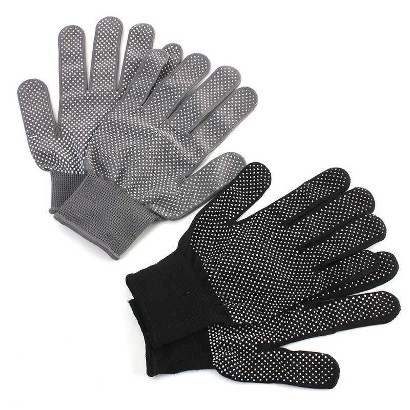 1 Pair Heat Resistant Protective Glove Hair Styling For Curling Straight Flat Iron Work Gloves