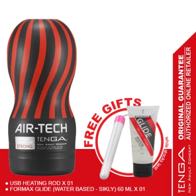 Tenga Air-Tech Reuseable Vacuum Cup (Strong) - Masturbator For Men