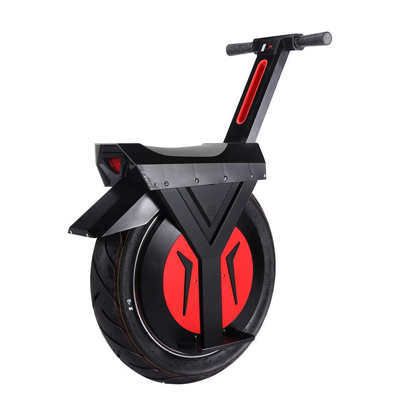Electric unicycle balances the sense of car body. Electric unicycle