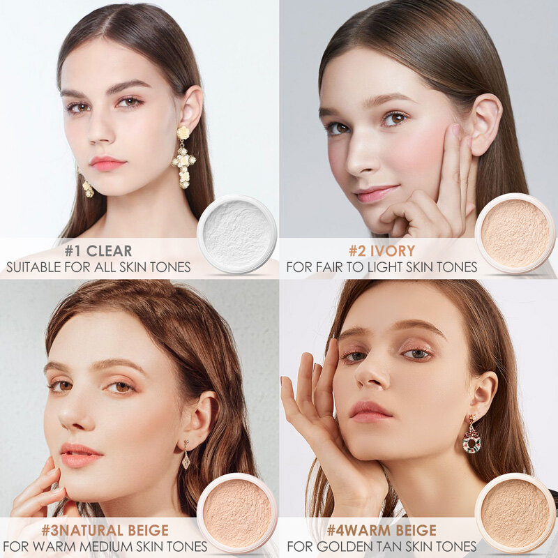FOCALLURE Phấn Phủ Mờ Nhẹ Kiểm Soát Dầu Tối Đa