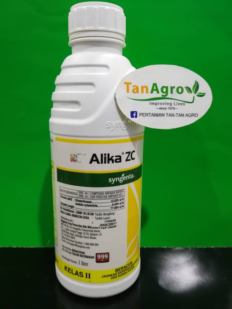 Insecticide Syngenta Alika (A.i thiamethoxam 12.62% + lamba-cyhalothrin ...