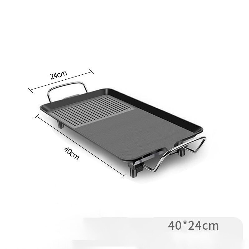 XIAOMIMIJIA Electric grill non-stick pan smokeless electric grill indoor grill easy to clean