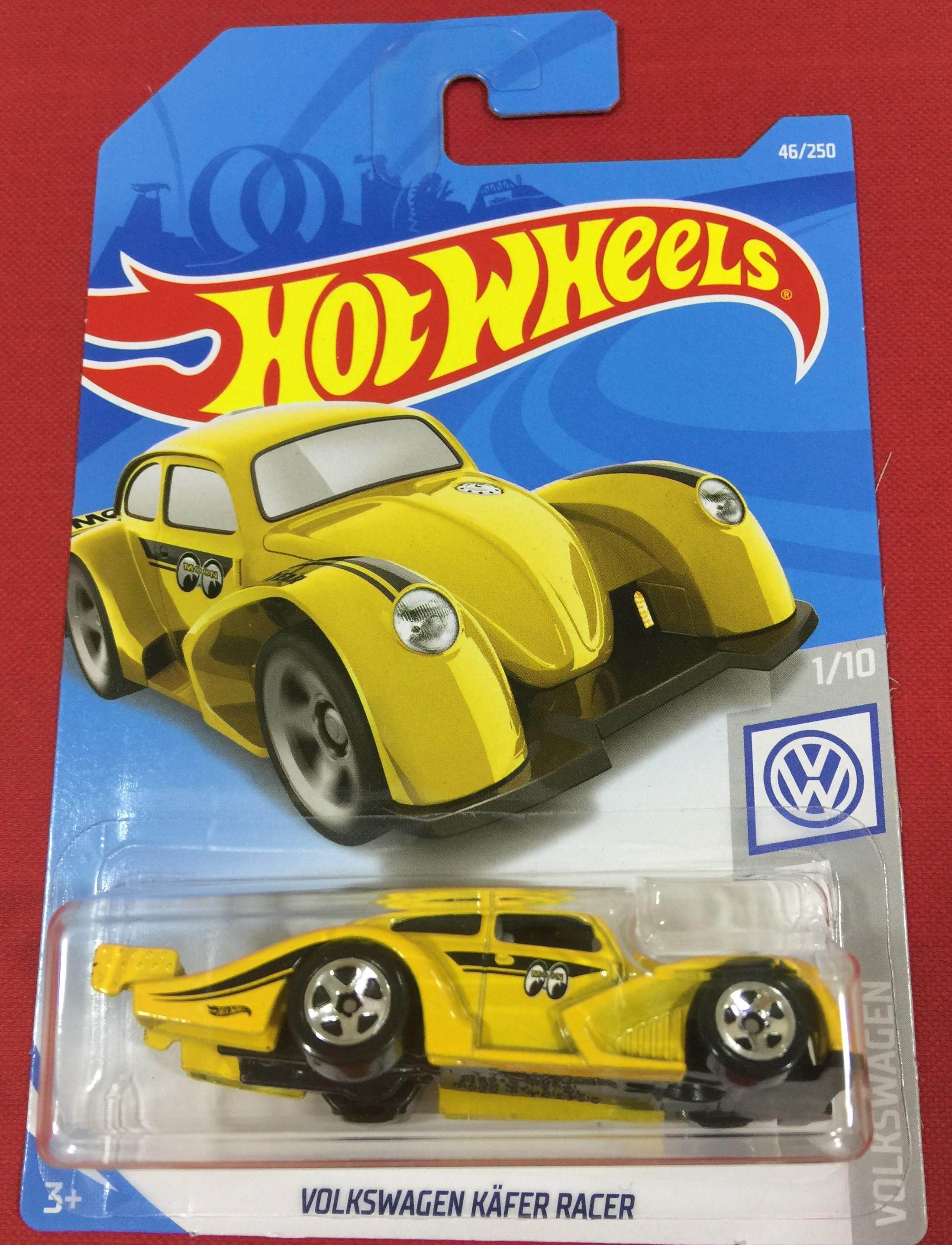 hot wheels volkswagen kafer racer yellow