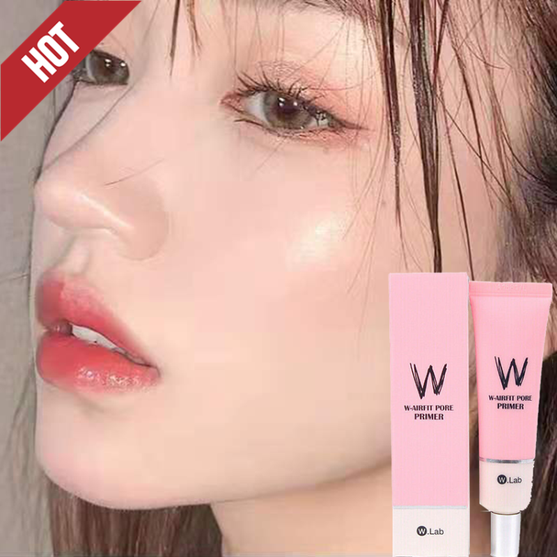 Năm 100% Ban Đầu W. Phòng W-AIRFIT Lỗ Chân Lông Lót Ẩm Kiểm Soát Dầu Che Khuyết Điểm Lót Nền Nóng
