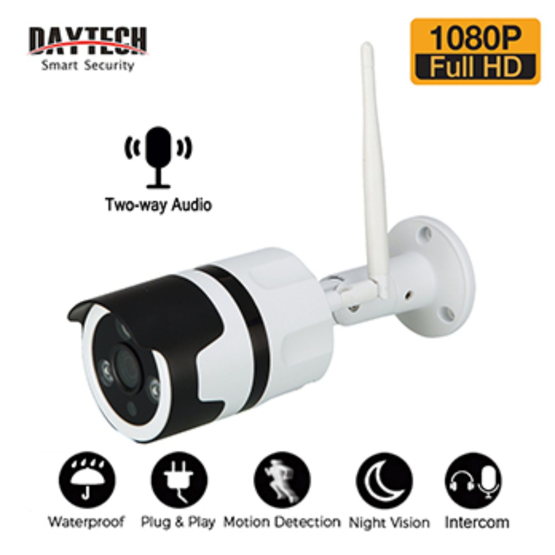 720P 1080P Wifi Wireless Waterproof IP Camera Outdoor Night Vision Security Cam