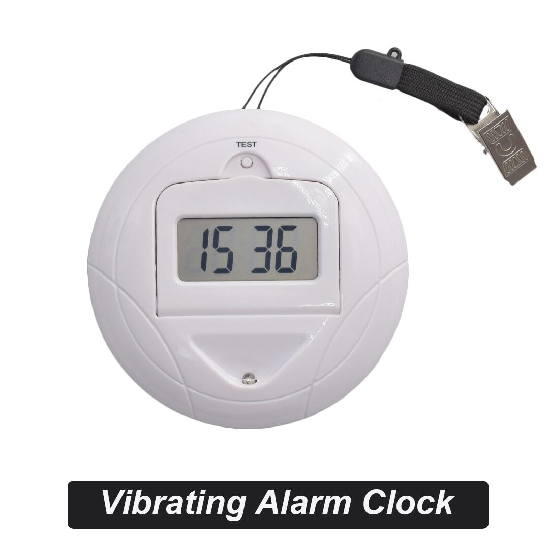 Portable Vibrating Alarm Clock For The Deaf Person Reminder WakeUp