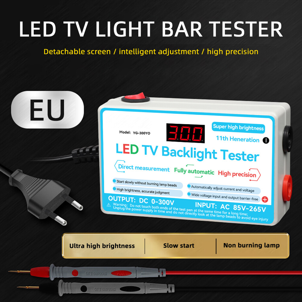 Diymore 0-330V Output TV LED Tester TV Backlight Tester Meter Repair Tool Lamp Beads Strip Multipurpose LED Strips Beads Test Tools