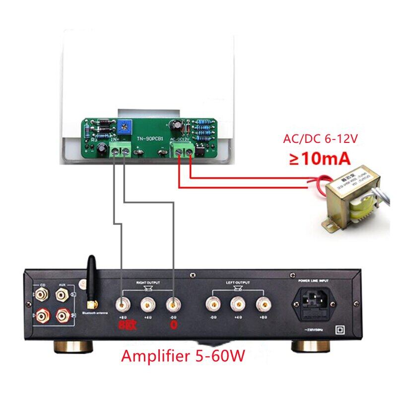 VU Level Meter Stereo Preamp Tube Amplifier Board Indicator DB Preamp Audio Power Meter With Driver Backlit Pointer