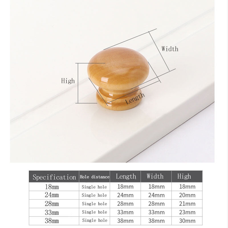 P5u7 1 Cái Tay Cầm Bằng Gỗ Sồi Cứng Đồ Nội Thất Tay Nắm Tủ Quần Áo Tay Nắm Tủ Quần Áo Ngăn Kéo Tủ Bếp Cửa Bắc Âu Tay Nắm Tủ Quần Áo