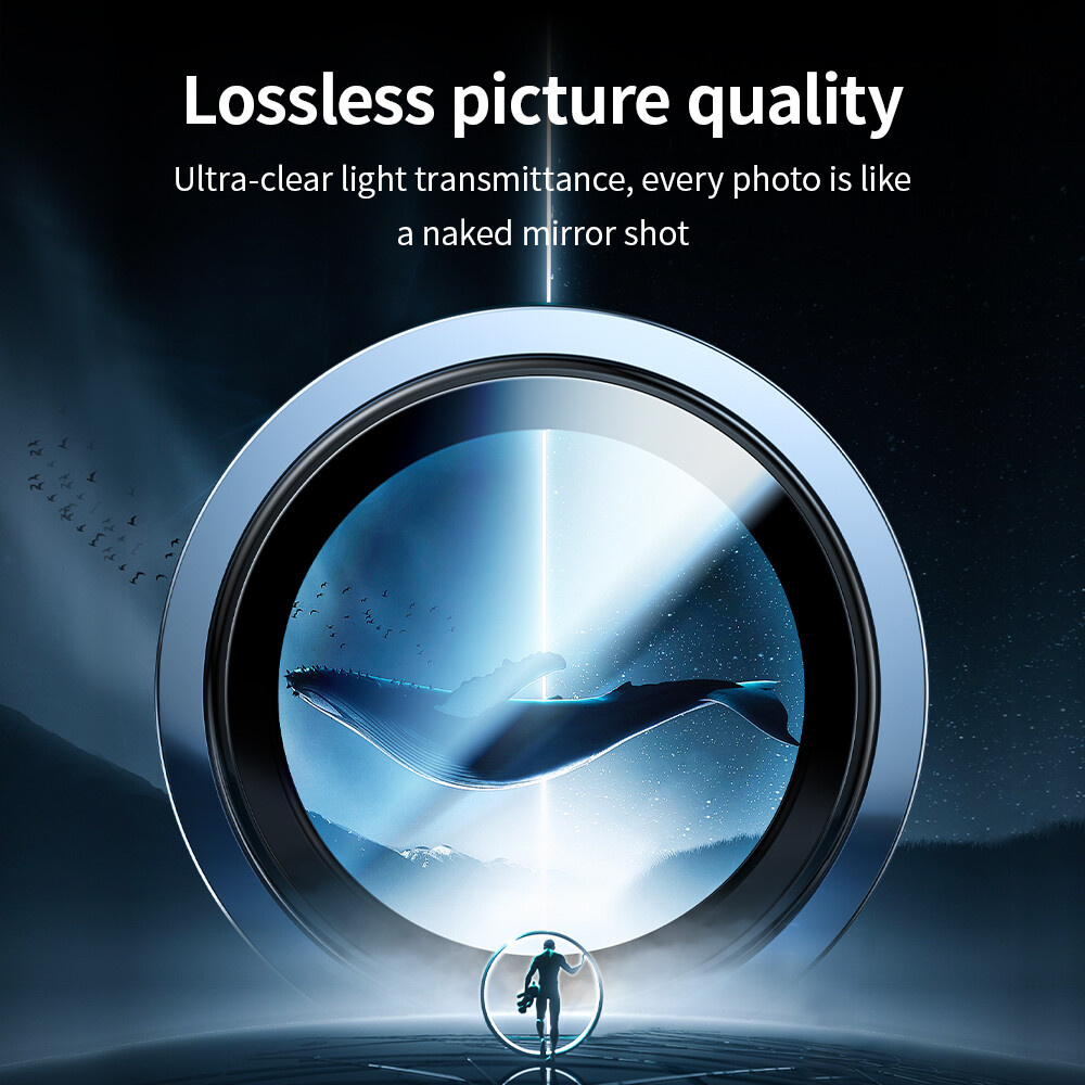 SmartDevil bảo vệ ống kính máy ảnh vòng tròn cho Iphone 14 Pro Max iPhone 15 Pro Max 15 cộng với iPhone 14 cộng với iPhone 13 Pro Max HD kính cường lực hợp kim bảo vệ màn hình ống kính