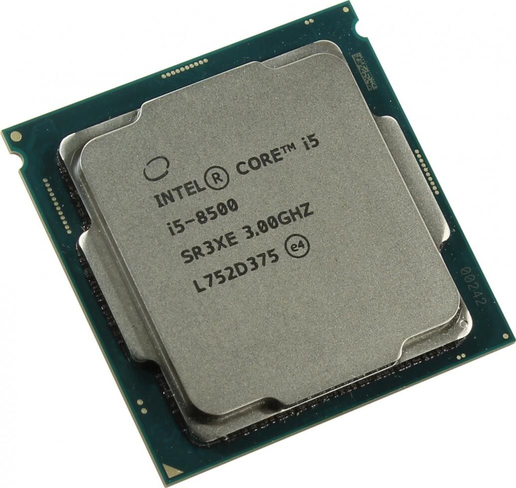 Intel Core i5-8500, 6 Core, 3 GHz FREQUENCY, 4.1 GHz BOOST, Socket