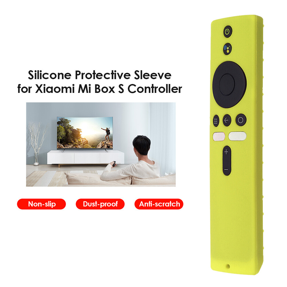 Silicone Remote Control Case for Xiaomi Mi Box S/4K/TV Stick Cover Shockproof Protector