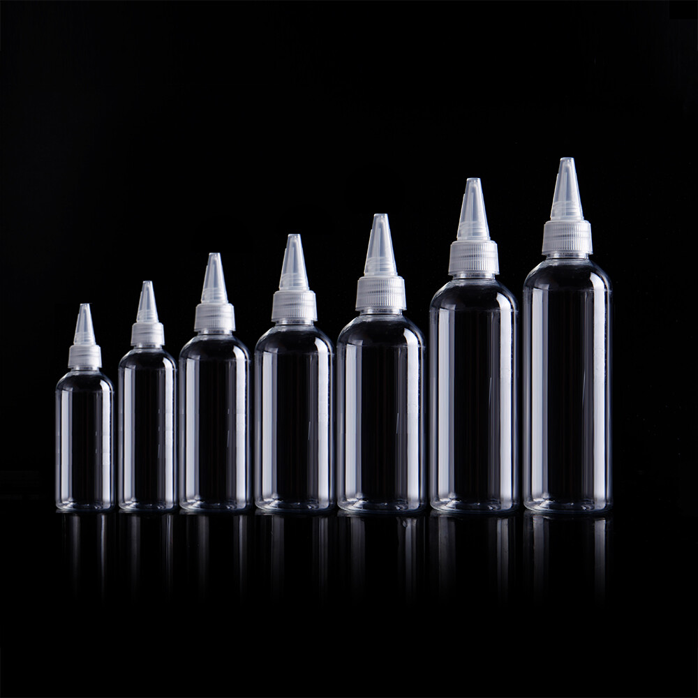 20-120ml rỗng có thể nạp lại ống nhỏ giọt chai bóp được container/Nhựa vòi phun ống nhỏ giọt trong suốt mũi nhọn chai bóp