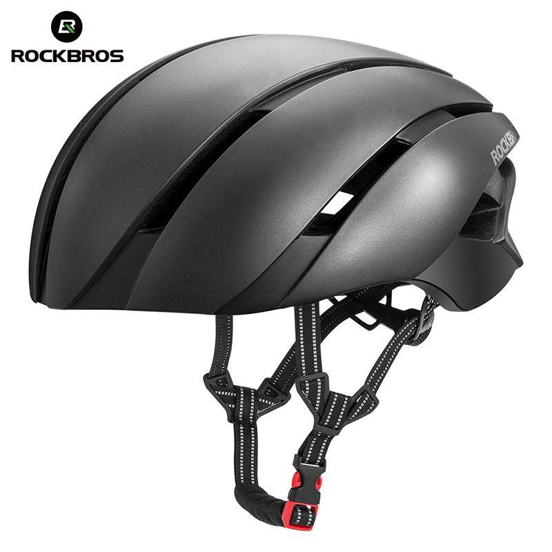 ROCKBROS Cycling Helmet Ultralight Mountain Bike Helmet Integrally-molded Road Bicycle Safety Helmet Reflective Anti-seismic Road Bike Helmet Cycling Equipment
