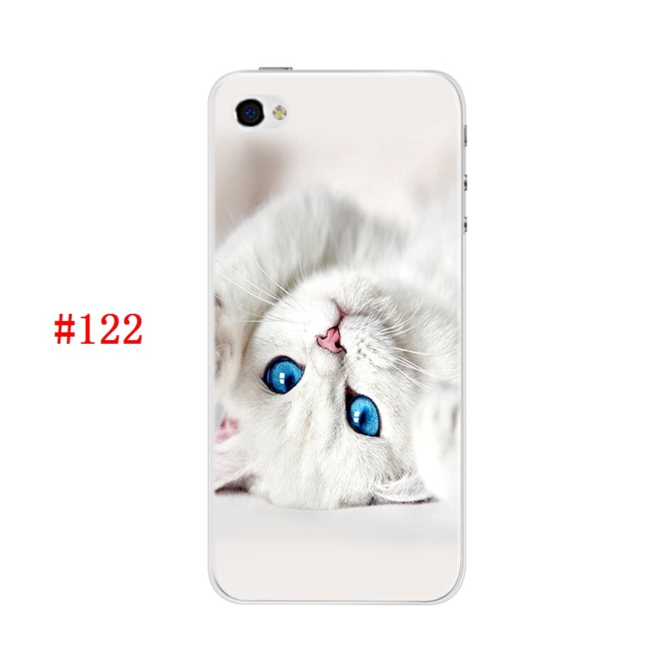 Ốp Bảo Vệ Điện Thoại Cho iPhone 4 4S Ốp Silicon Mềm Mỏng Ốp Lưng Sơn Dễ Thương Vỏ Điện Thoại