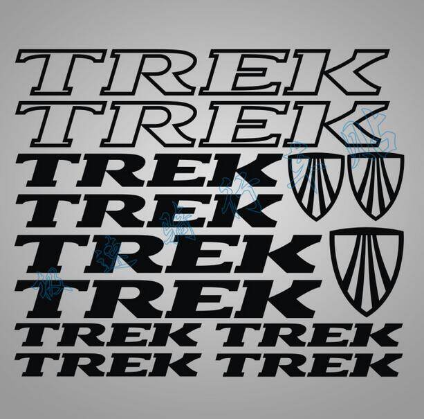 Road Bike Mountain Frame Decal Aksesuar Sticker for Trek Brand Lightning Reflective MTB Bicycle Frames DIY Stickers