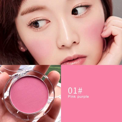 【Bevy】Milk Tea Blush Peach Pallete Face Mineral Pigment Cheek Blusher Powder Makeup Professional Contour Shadow