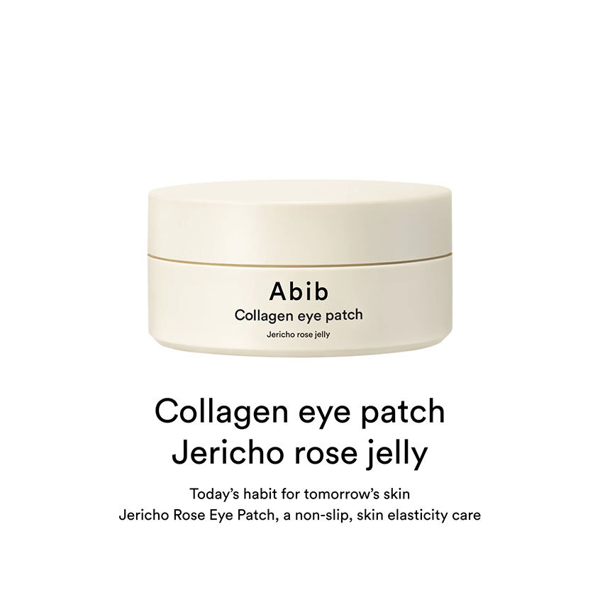 [Abib] thạch hồng Jericho miếng che mắt Collagen 90g / 60ea