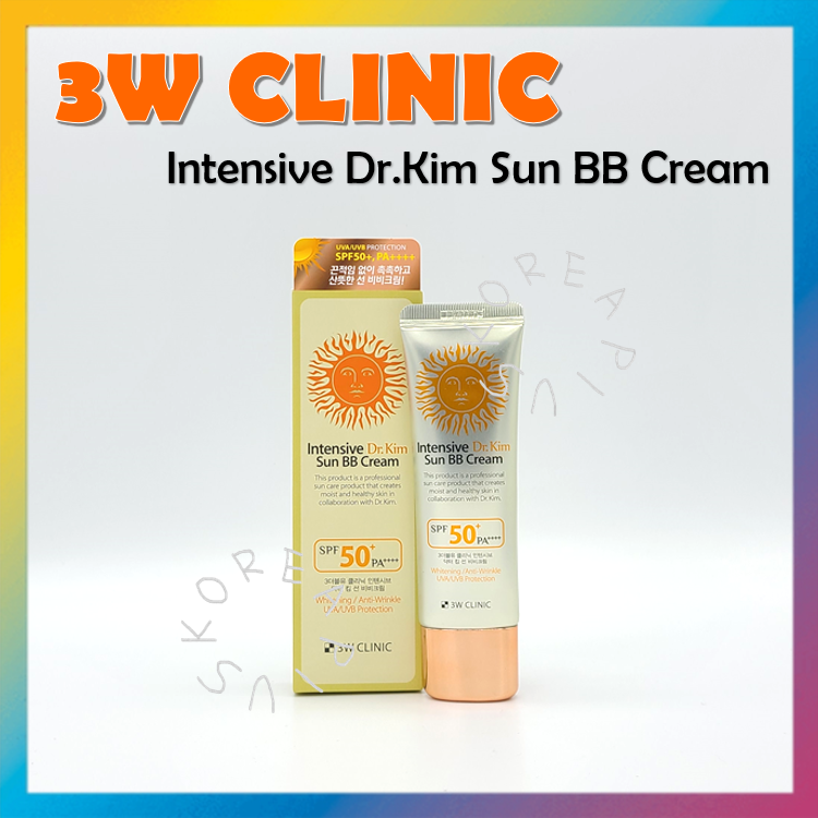 [3W CLINIC] Intensive Dr.Kim Sun BB Cream SPF50+ PA++++ 50ml Lazada