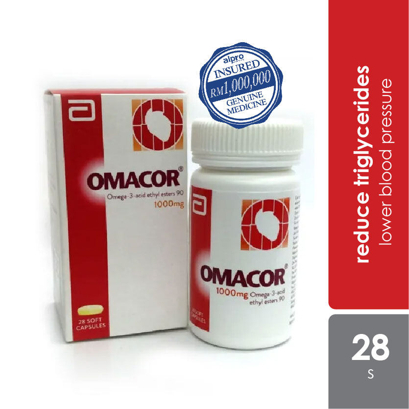 Abbott Omacor Omega3 1000mg 28s Lazada