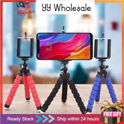 YYWholesale Octupus Phone Holder Flexible Angle Adjustable Phone Stand Tripod Stand for Phone Camera Stand for Phone