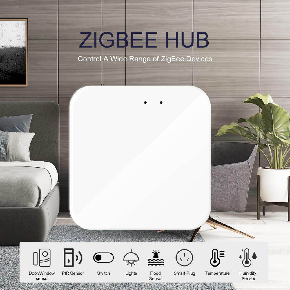 Tuya Zigbee Gateway Bridge, Trung Tâm Thông Minh Có Dây/Không Dây, Điều Khiển Từ Xa Bằng Ứng Dụng Smart Life, Tương Thích Với Trợ Lý Google Home Alexa