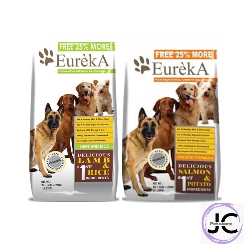 Eureka shop puppy food